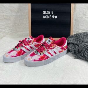 Women’s Adidas Sambarose  Athletic Shoes Size 8